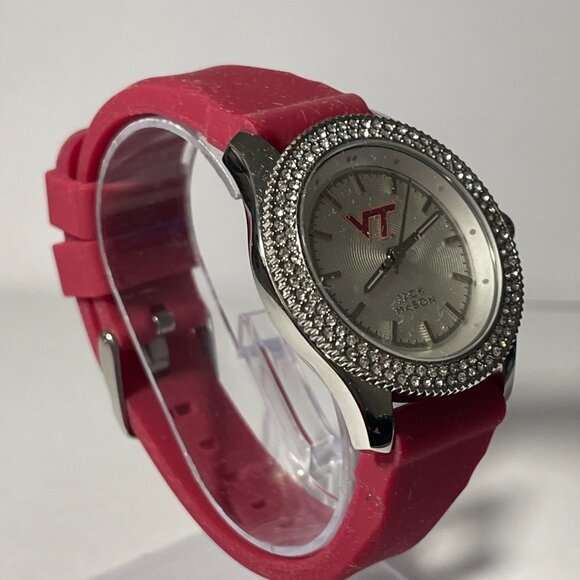 Virginia Tech Hokies NCAA Ladies Silicone Watch by Jack Mason NEW